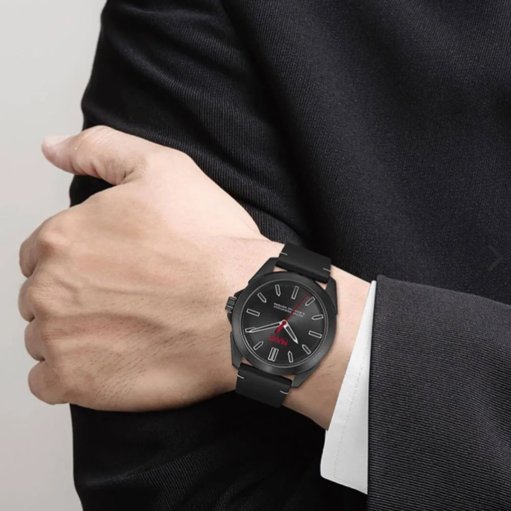 NIB HUGO BOSS 1530227 ADVENTURE BLACK DIAL QUARTZ MEN'S WATCH